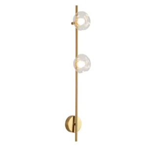 1 Light 2 Lights 3 Lights Gold Wall Sconce Lamp