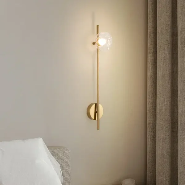 1 Light 2 Lights 3 Lights Gold Wall Sconce Lamp - Image 3
