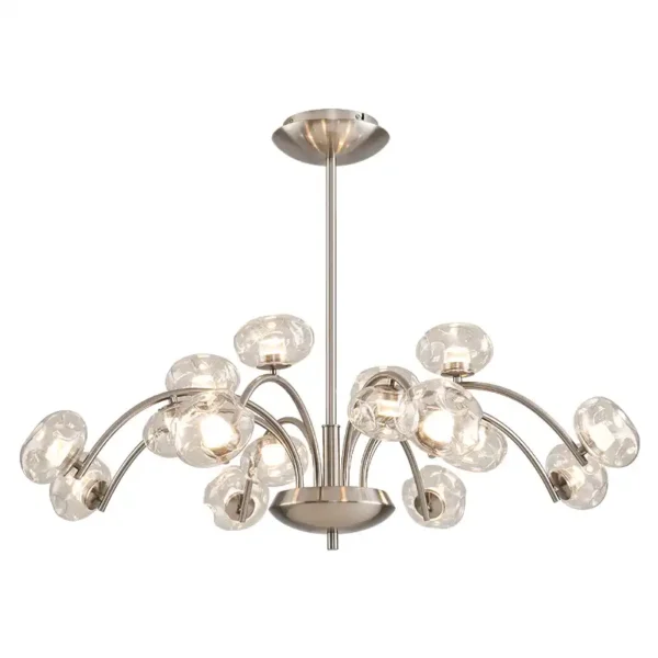Sand Nickel 6 Lights 9 Lights Luxury Led Chandelier - Image 2