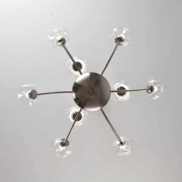 Sand Nickel 6 Lights 9 Lights Luxury Led Chandelier - Image 7