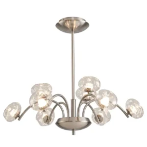 Sand Nickel 6 Lights 9 Lights Luxury Led Chandelier