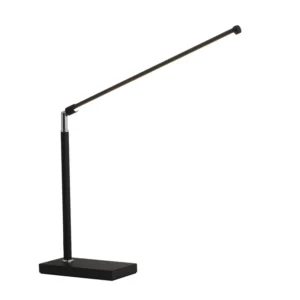 Simple Led Long Linear Table Lamp Beside Reading Light