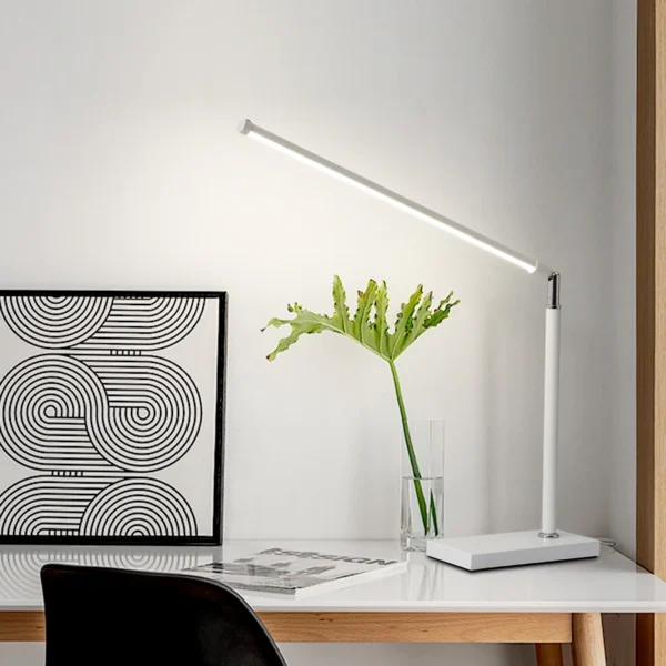 Simple Led Long Linear Table Lamp Beside Reading Light - Image 4
