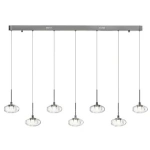 6 Lights simple design hanging glass lamp dining room Pendant Light