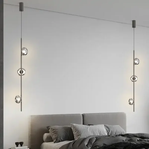 Luxury Simple Design Glass Hanging Lamp Pendant Lamp - Image 5