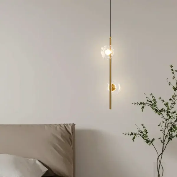 Luxury Simple Design Glass Hanging Lamp Pendant Lamp - Image 6