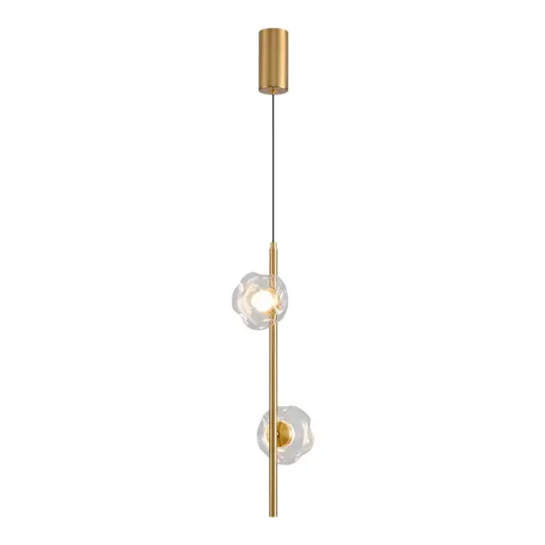 Luxury Simple Design Glass Hanging Lamp Pendant Lamp - Image 2