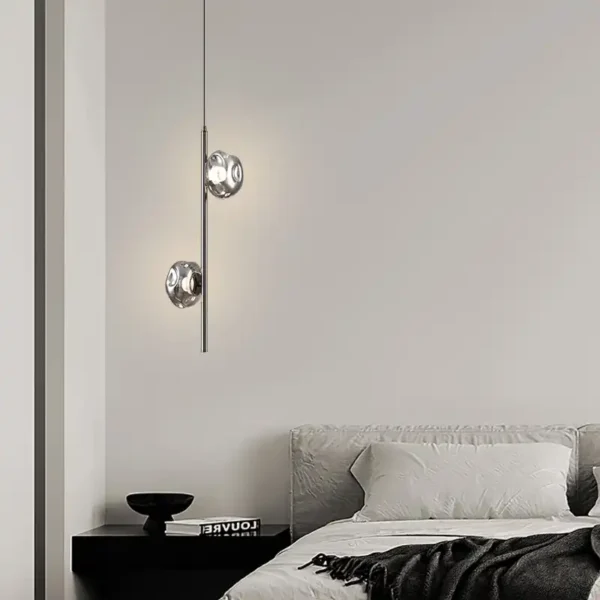 Luxury Simple Design Glass Hanging Lamp Pendant Lamp - Image 3