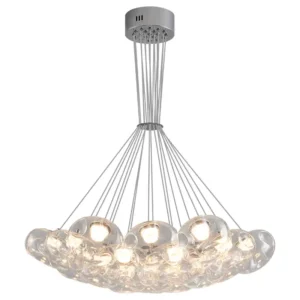 Nordic Clear Ball Bubble Hanging Lamp Chandelier