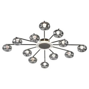 Nordic Simple Luxury Glass Ball Gold Ceiling Lamp