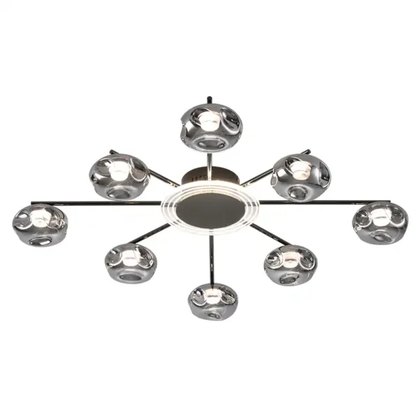 Nordic Simple Luxury Glass Ball Gold Ceiling Lamp - Image 7