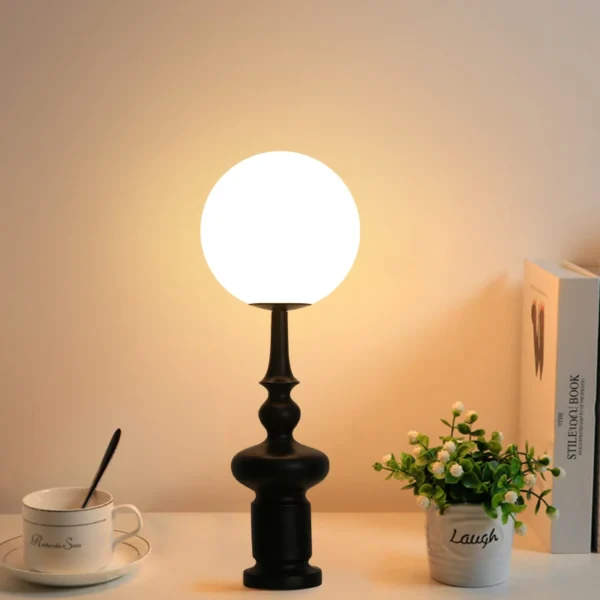 Retro Roman Column Medieval Style Chess Shape Living Room Art Floor Lamp - Image 9